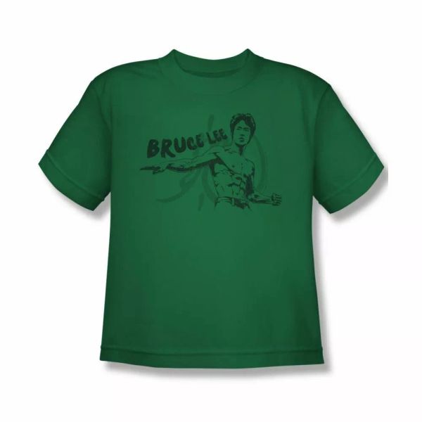 

bruce lee brush lee youth short sleeve t-shirt sizes- s-xl new, White;black