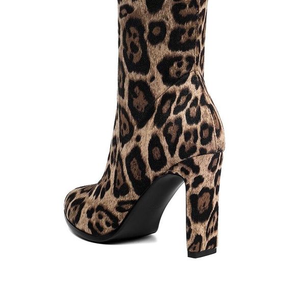 

boots qplyxcofemale europe fashion long women stretch slim thigh high heels over the knee ladies shoes, Black