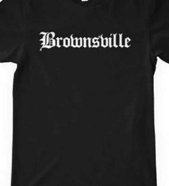 

brownsville t shirt tee brooklyn new york, White;black
