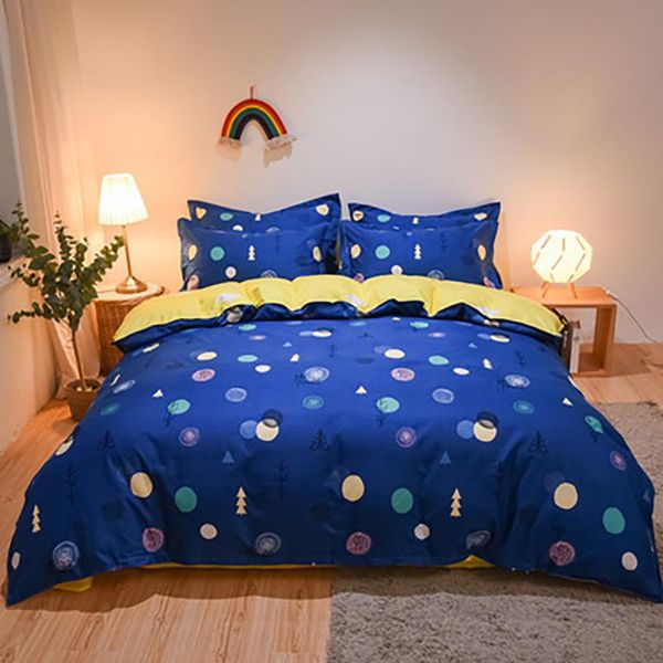 

bedding sets 3/4 pieces home textile dream pure cotton double bed comefortable soft bedspreads quality quilt cover pillowcase oceania