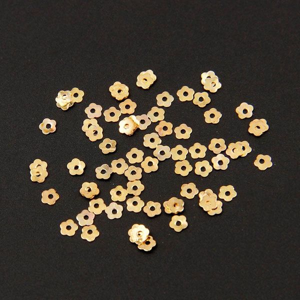 

nail art decorations rushed limited beauty about 200pcs flower 4mm hole 1mm silver metal decoration 3d rose studs tips diy 290216, Silver;gold