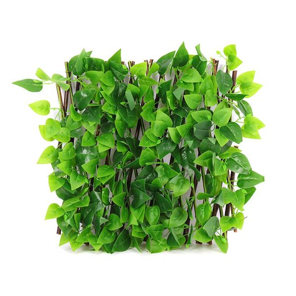 

fencing, trellis & gates strechable retractable outdoor indoor garden decor backyard screen expanding with artificial leaves privacy protect