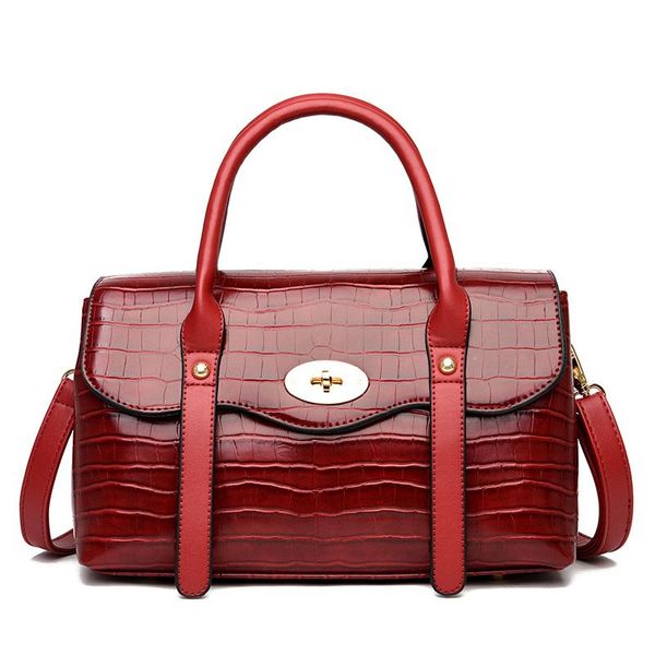 

evening bags fashion stone pattern pu leather shoulder for women 2021 large crossbody bag ladies casual concise handbags