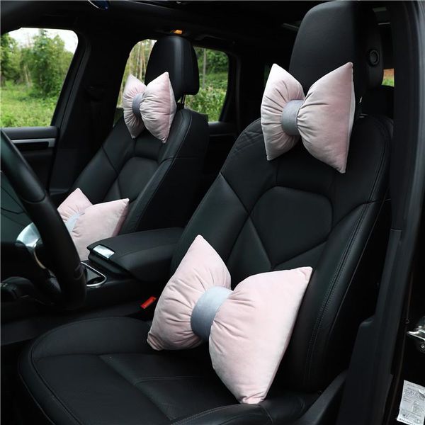 

seat cushions dutch velvet neck protection car headrest in stock