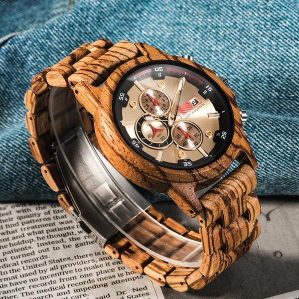 

wristwatches to our son engraved wooden watch never forget your way back home - from mom and dad reward gift, Slivery;brown