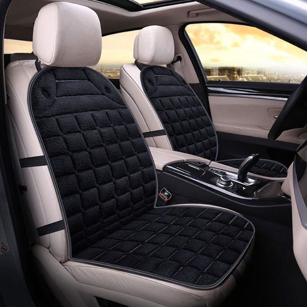 

universal auto car seat cover winter plush warm faux cute interior accessories cashmere non-slip cushion covers
