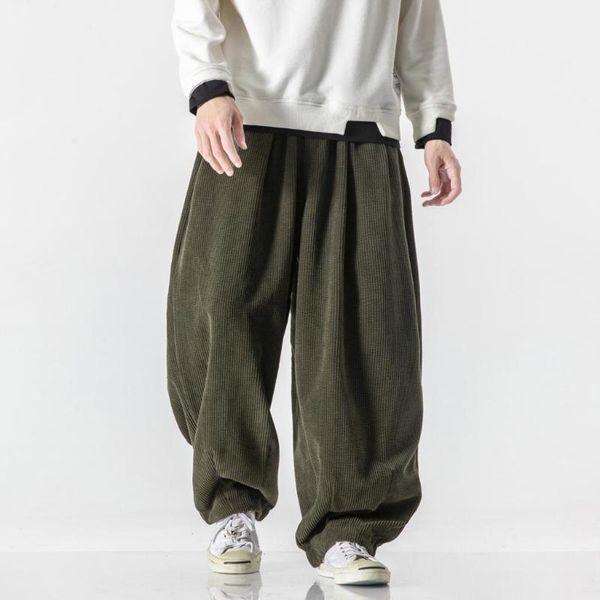 

men's pants 2021 streetwear men harem fashion woman long big size loose male sweatpants harajuku style 5xl clothing, Black