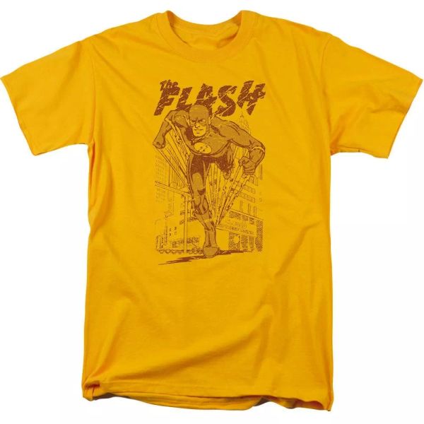 

the flash - busting out t-shirt dc comics sizes s-3x new, White;black
