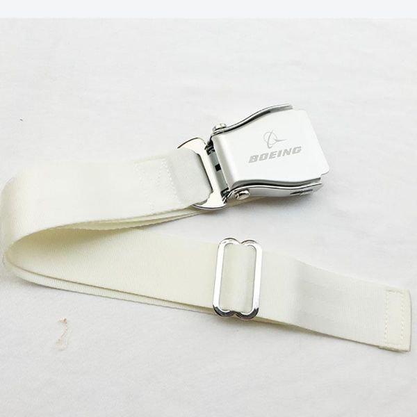 

belts white boeing airbus airlines men man trousers jeans belt airplane safety buckles waist luxury designer for women ladies, Black;brown