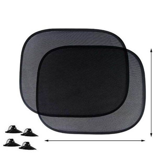 

window sun shade windshield 4pcs accessory cover mesh rear screen side car sunshade