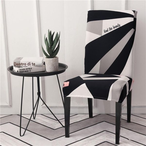 

chair covers fuwatacchi dining room elastic cover spandex removable stretch seat cases universal size slipcovers