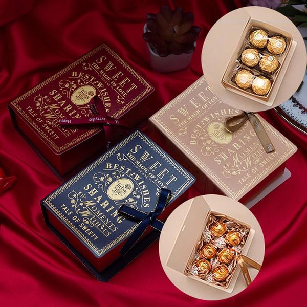 

gift wrap 5pcs kraft paper magic books candy packaging box party wedding decoration