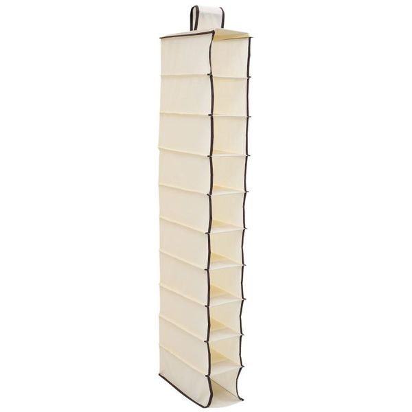 

storage bags non-woven fabric bag hanging practical holder for tidy-up