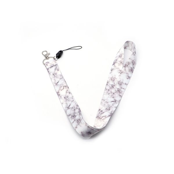 

marble design mobile phone lanyard u disk key work id card bus cards jewelry accessories 97202