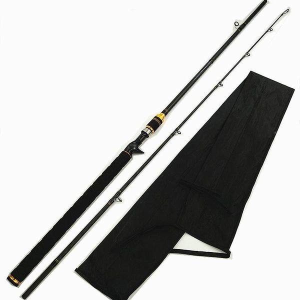 

2.18m casting fishing rod long handle with 50cm ruler h power fast action lure 15-30g carbon weight 200g boat rods