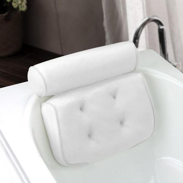 

other bath & toilet supplies non slip head neck support home spa relaxing luxury pillow with suction cups back shoulder soft accessories tub