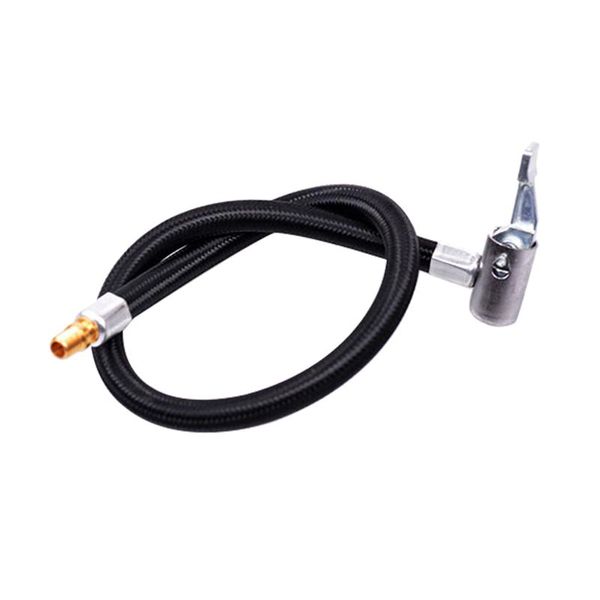 

motorcycle exhaust system flexible portable accessories high pressure clip bike car braided air inflator hose connector professional tire ch