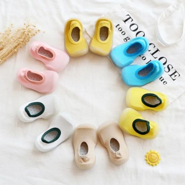 

first walkers jy02 baby girl boy pure color toddler shoes kids non-slip sock floor foot soft bottom 7kinds 5sizes p19