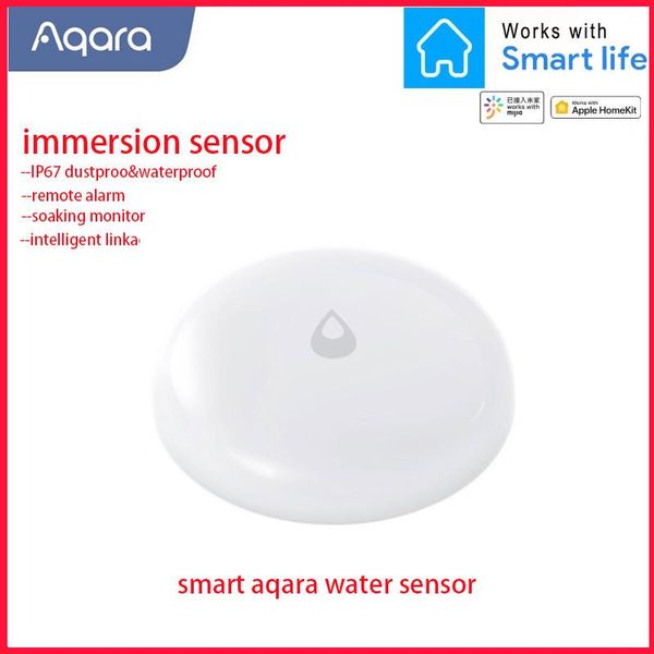 

smart home control aqara ip67 water immersing sensor flood leak detector for remote alarm security soaking zigbee wireless