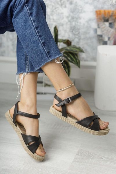 

sandals women's black cross tape skin