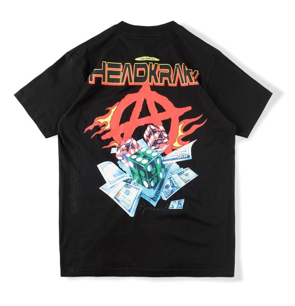 

men 100% cotton printing t-shirts tee 2022 mens women designers short sleeve t shirt size s-xl 2 colors, White;black