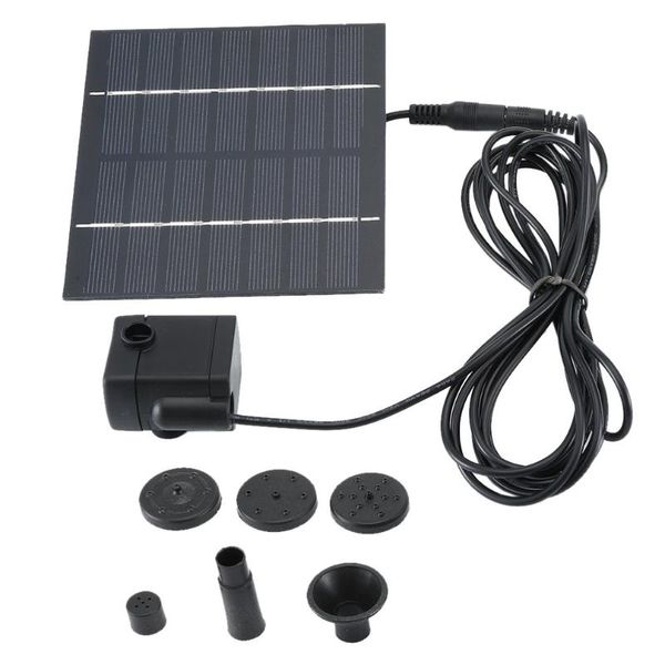 Equipamentos de rega Power Solar Fonte Flutuante Bomba de Água Motor sem escova para piscina de jardim Decorativo