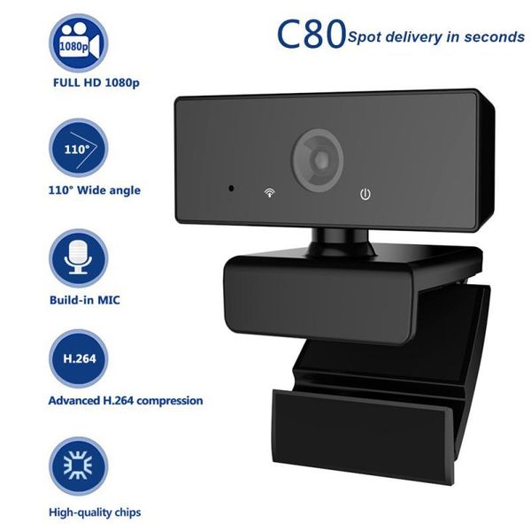

webcams 1080p camera hd usb computer driver webcam live web video 360 degrees rotatable built-in noise reduction microphone