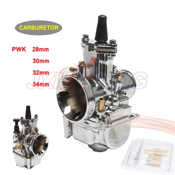 

motorcycle universal carburetor 28 30 32 34mm pwk 85 100 125 150 175 250 300cc scooter utv atv dirt bike fuel system