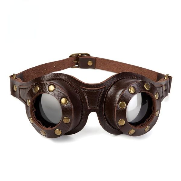 

sunglasses european and american halloween cosplay steampunk industrial retro goggles gothic outdoor accessories, White;black