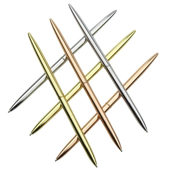 

ballpoint pens 30 pcs metal pen or 100 special refill plating process writing smooth eliminate office troubles, Blue;orange