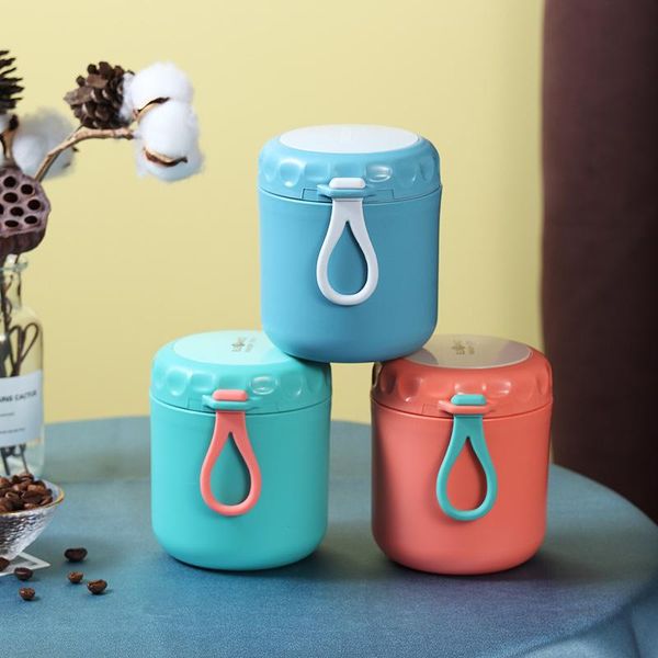 

water bottles portable lunch box soup holder stainless steel thermal insulation leak-proof cup food container for picnic school office