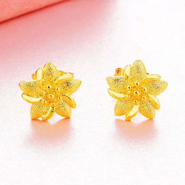 

vietnam shajin bauhinia flower earrings female gardenia euro