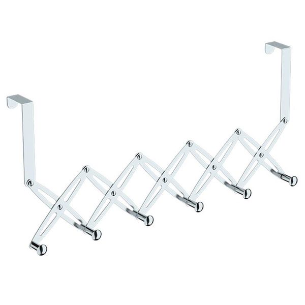 

hooks & rails 2pcs space saving coat hat stainless steel bathroom door hook no drilling storage holder heavy duty clothes hanger
