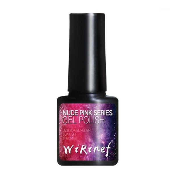 

misscheering 8ml naked jelly series nail polish glue art soak uv led gel tools1