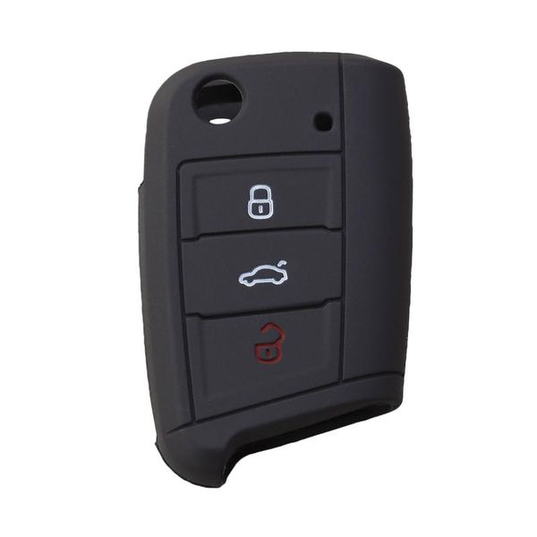 

keychains car accessories silicone key case cover for series, Silver