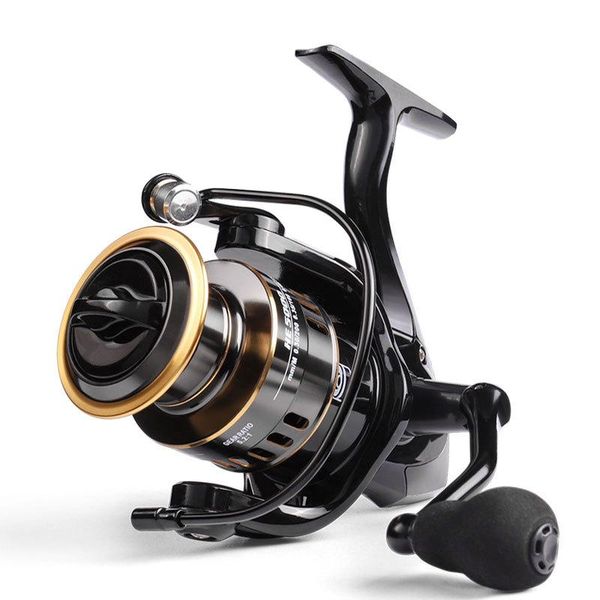 

full metal spin fishing reels light weight ultra smooth powerful reel asd88 baitcasting