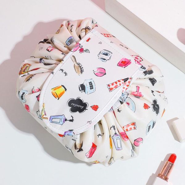 

storage bags makeup organizer travel artifact small fresh bag creative colorful rope jewerly case