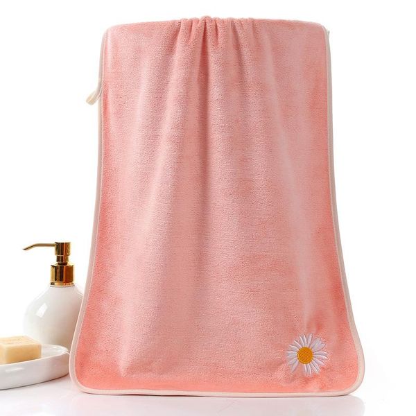 

towel thickened microfiber bath towels soft and comfortable rectangular household couple absorbent small daisy