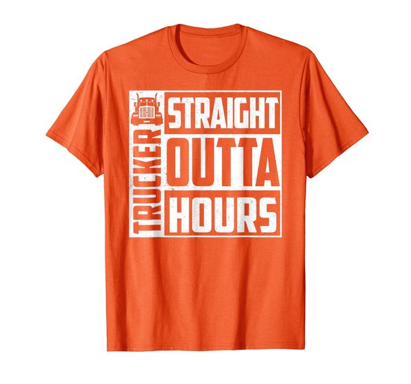 

Straight Outta Hours Loves Trucker Car T-Shirt, Mainly pictures