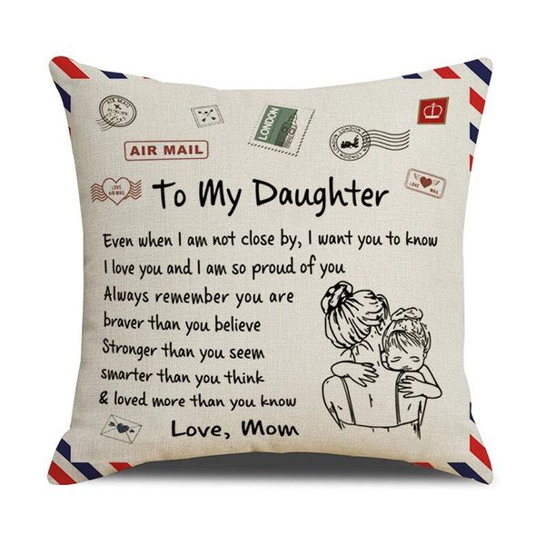 

pillow case envelope printed pillowcase linen cover vintage sofa supplies decoration throw home covers 45x45cm