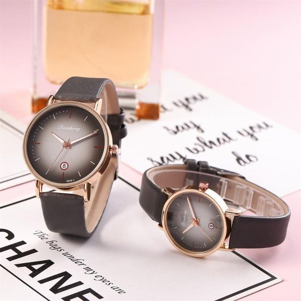 

wristwatches 2021 creative fashion belt lovers watch men and women leopard eyes students couple quartz, Slivery;brown