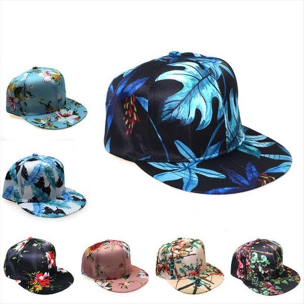 

3d printed leaf pattern baseball cap fashion tie dyed adjustable hip hop hat seasons outdoor travel sunhat for adult, Blue;gray