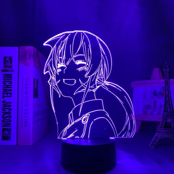 

night lights anime 3d lamp food wars shokugeki no soma led light for home room decor nightlight birthday gift erina nakiri