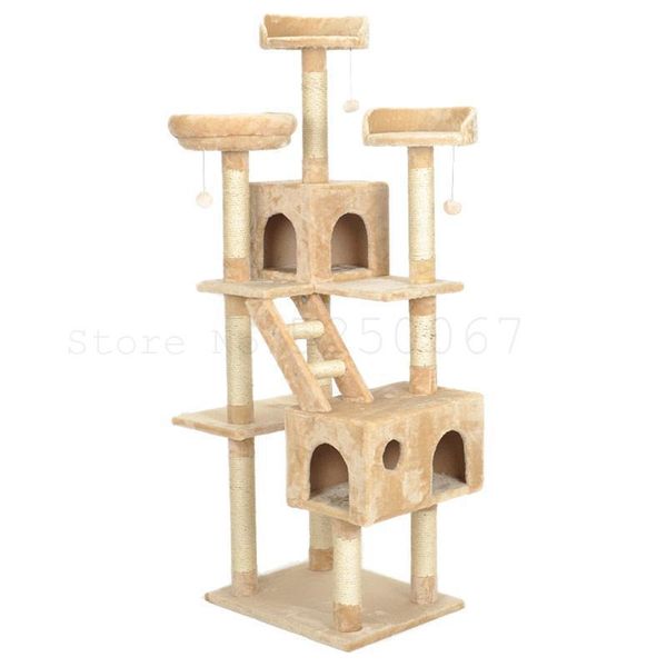 

cat toys climbing frame house tree with nest villa large tower column jumping