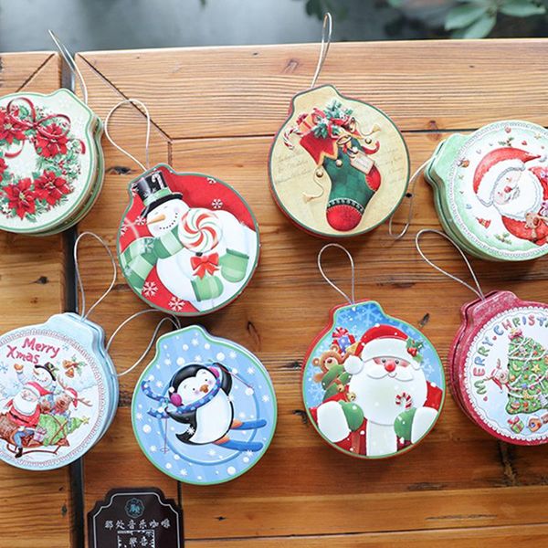 

gift wrap christmas candy tin party handmade cookie decoration