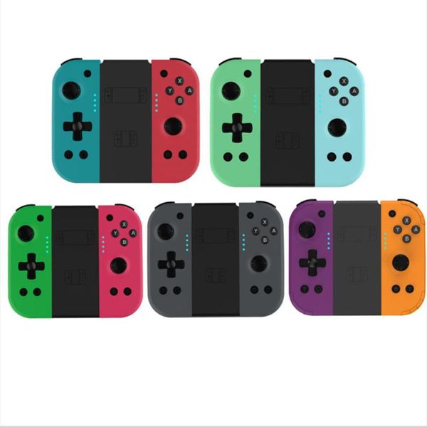 

bluetooth gamepad for n switch joy-con (l/r) video games controller wireless handle grip joy left&right game controllers & joystick joystick