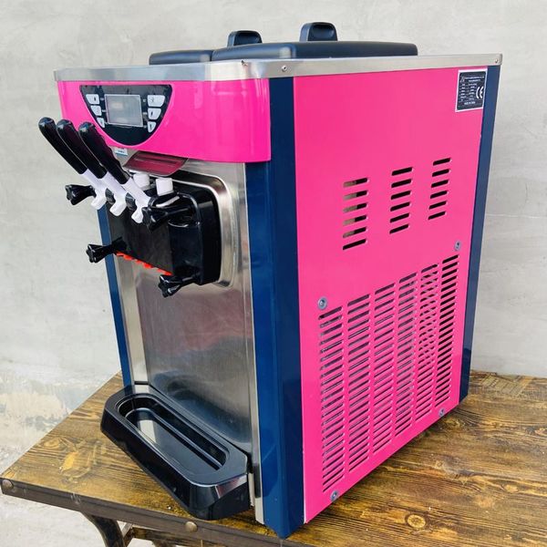 

ice cream making machine three-color soft 220v/110v desksweetener