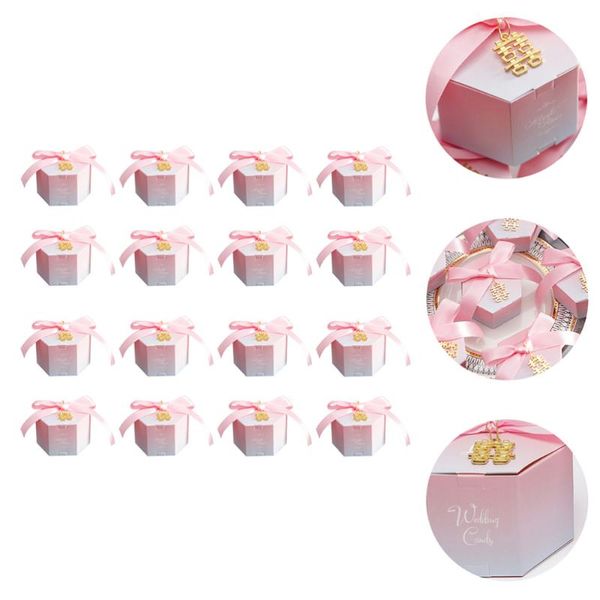 

gift wrap 20pcs diamond paper candy boxes party favor gradient color