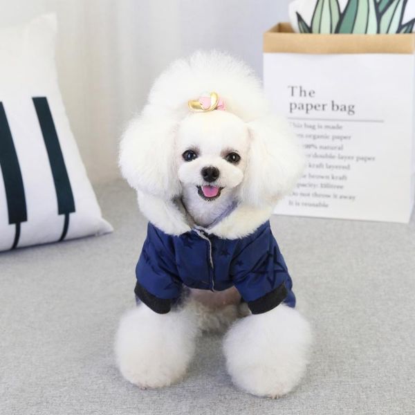 

dog apparel winter warm pet jacket coat puppy chihuahua clothing hoodies for small medium dogs outfit clothes12