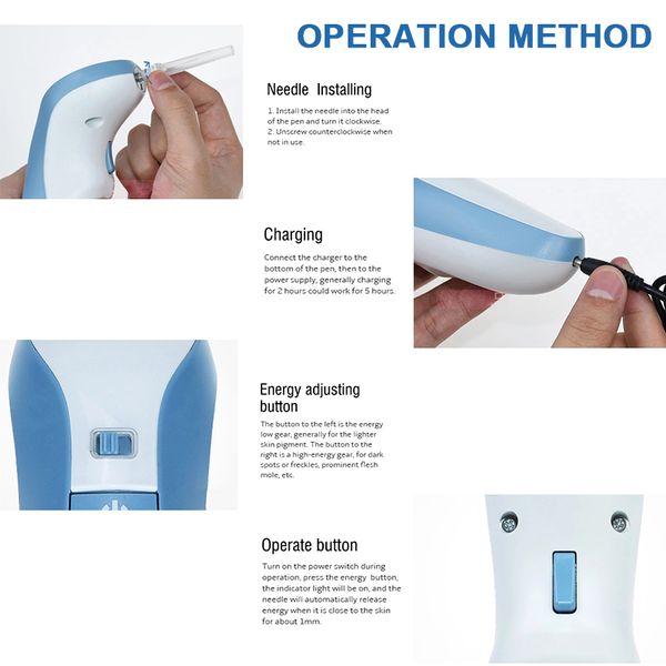 

eyelid lifting pen maglev plasma pen laser plasma tattoo freckle dark spot remover wart removal beauty machine removal pen perfections